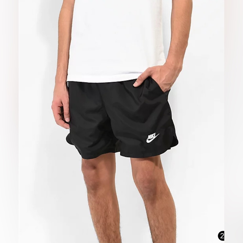 Nike Sportswear Essentials Black Woven Flow Shorts